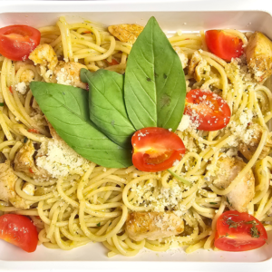 aglio olio z kurczakiem