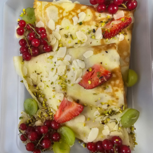 neleśniki z pistacjowym
